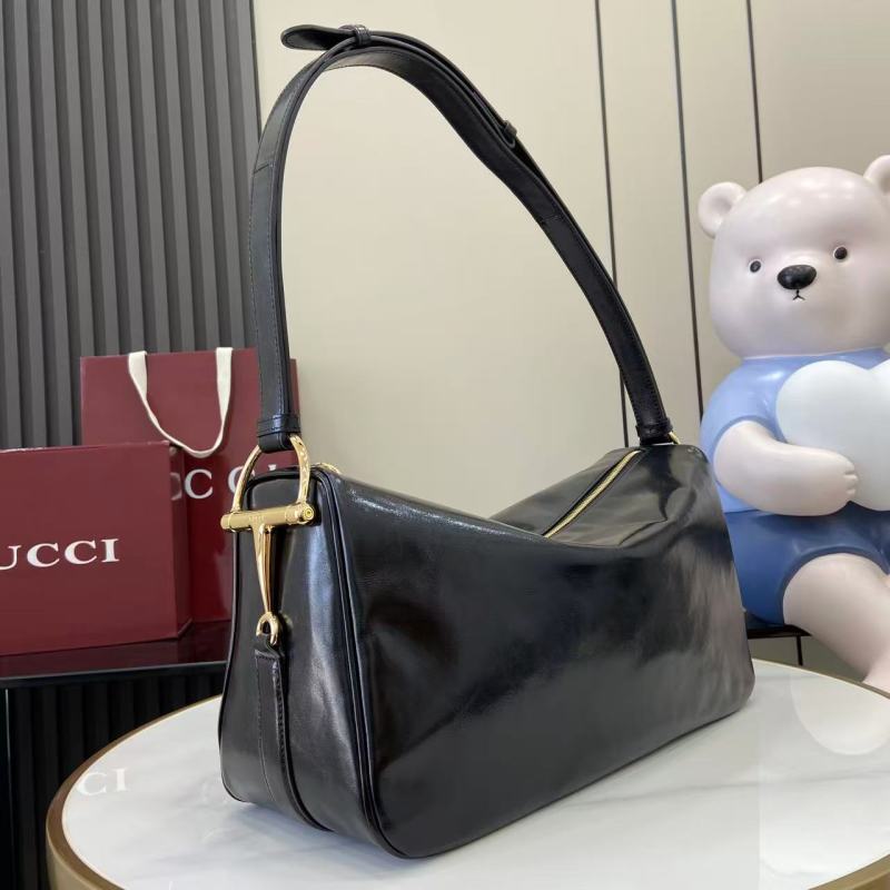 Сумка Gucci черная кожаная