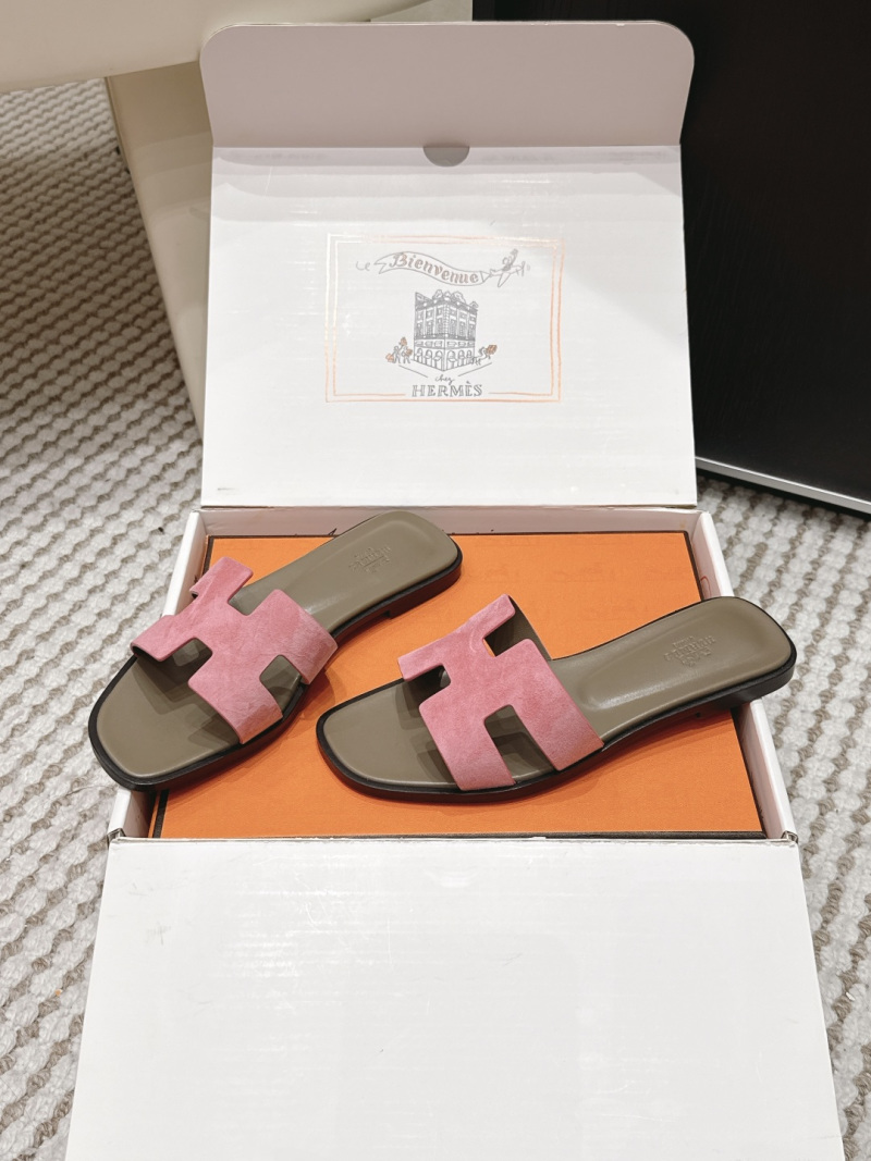 Женские шлёпанцы с ремешком H Hermès