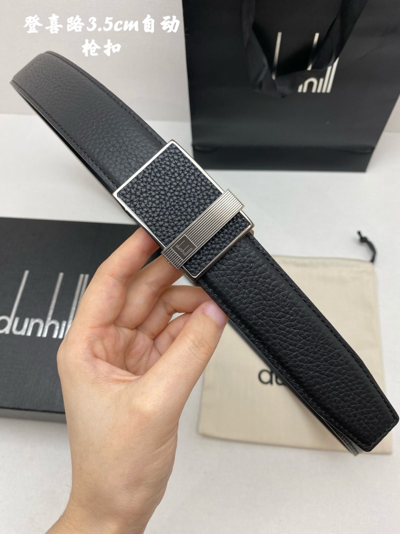 Мужской ремень с автоматической пряжкой Dunhill