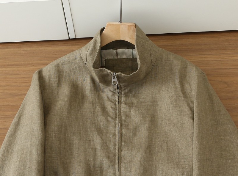 Мужская легкая куртка из натуральных тканей Loro Piana