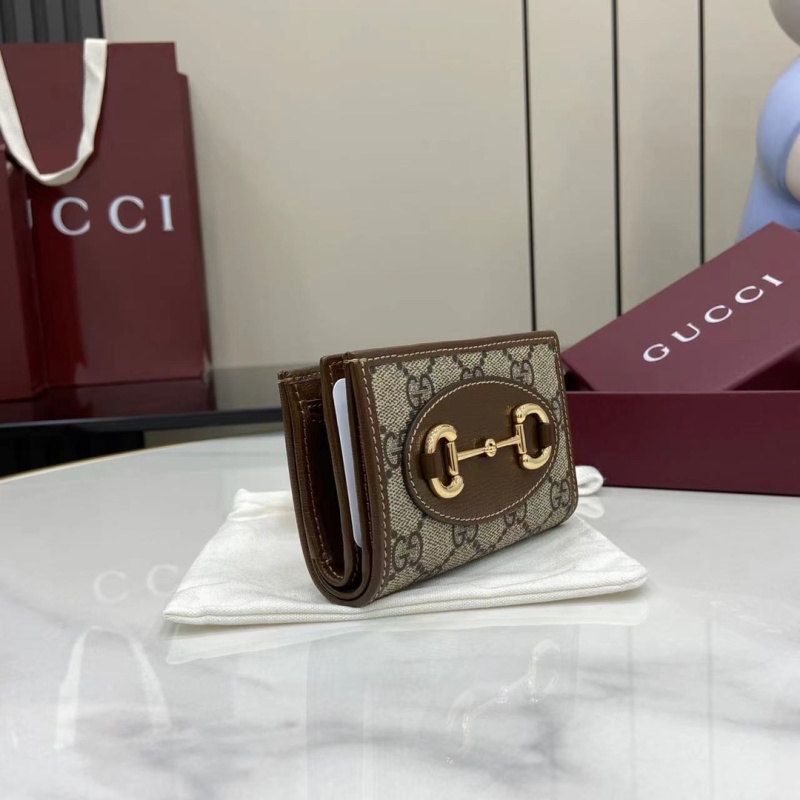 Портмоне Gucci с принтом GG и фурнитурой