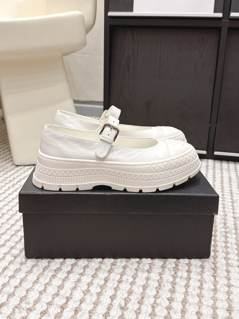 Женские туфли-мэри Джейн на платформе Chanel