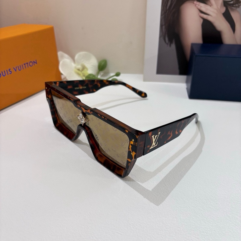 Квадратные солнцезащитные очки с классическим узором Louis Vuitton