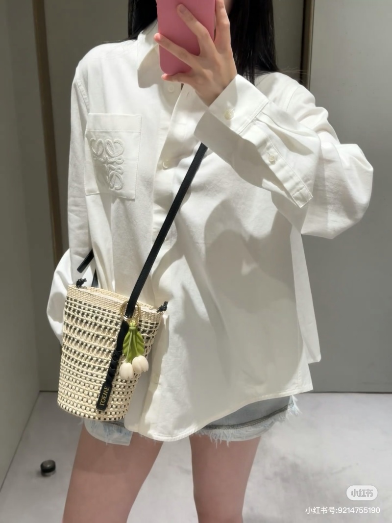 Белая рубашка Loewe