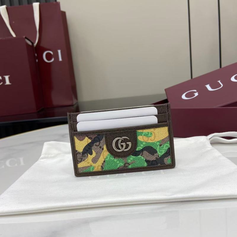 Картхолдер Gucci с камуфляжным принтом