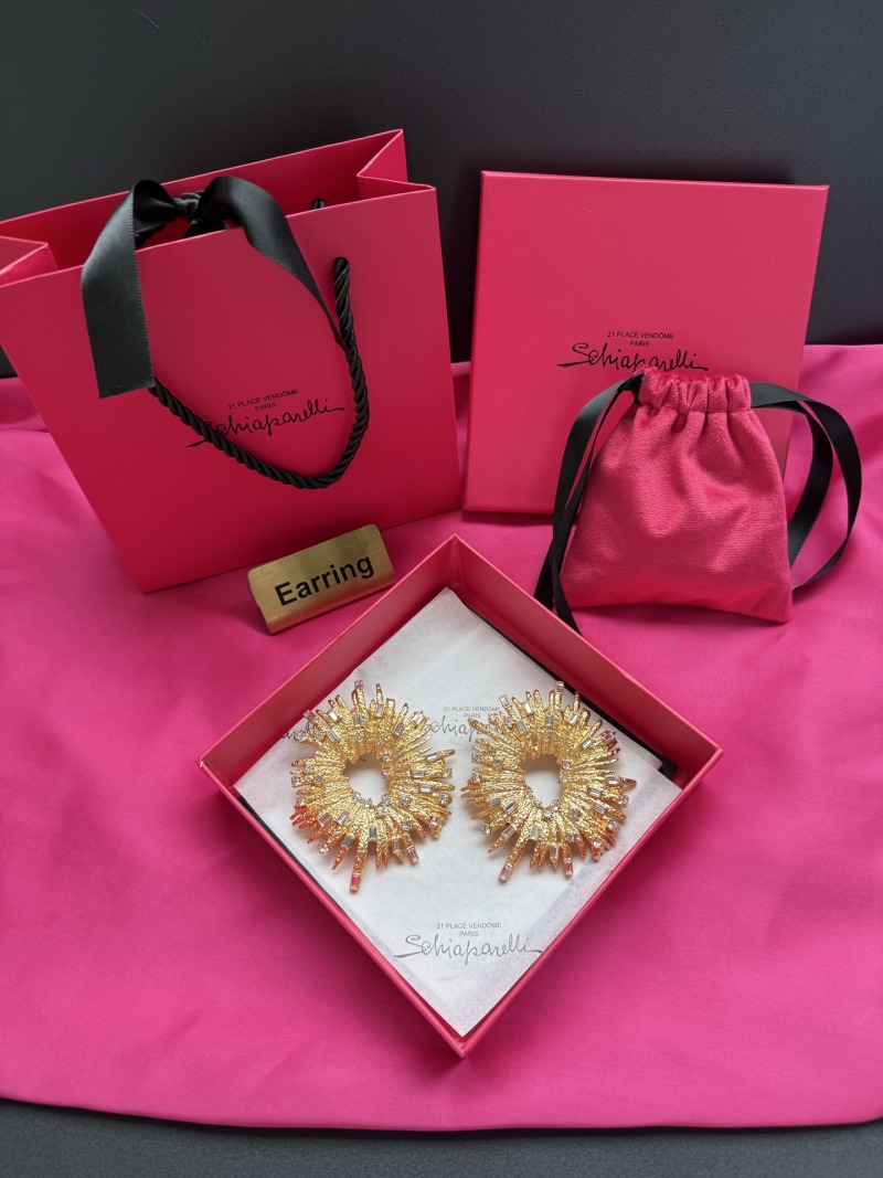 Серьги Schiaparelli