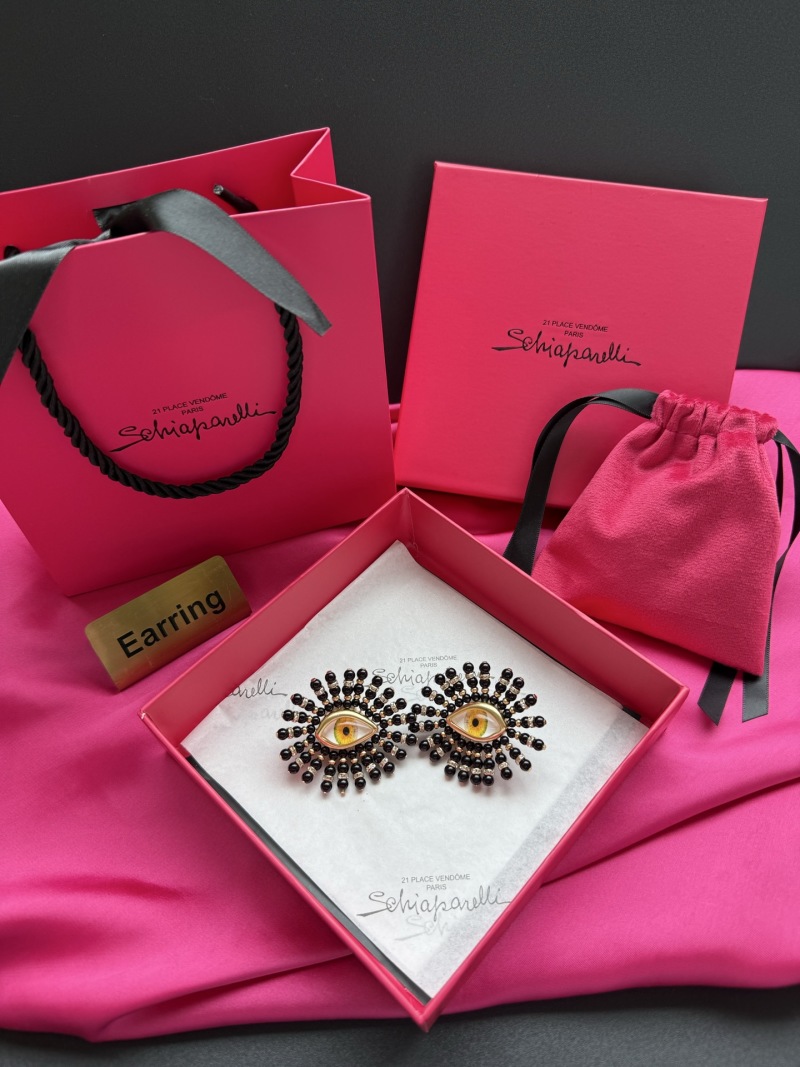 Серьги Schiaparelli с глазом