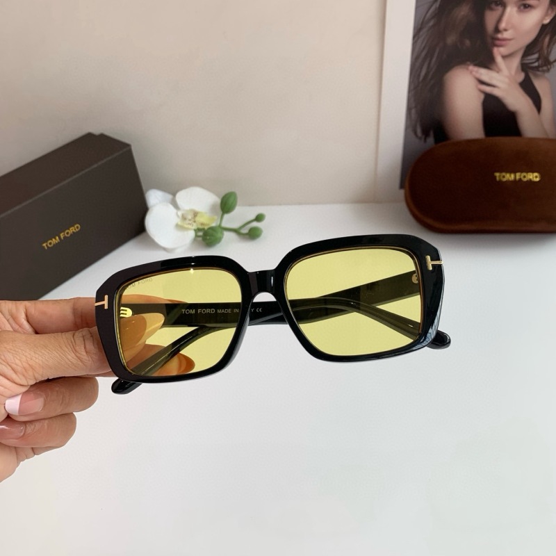 Tom Ford Черные солнцезащитные очки