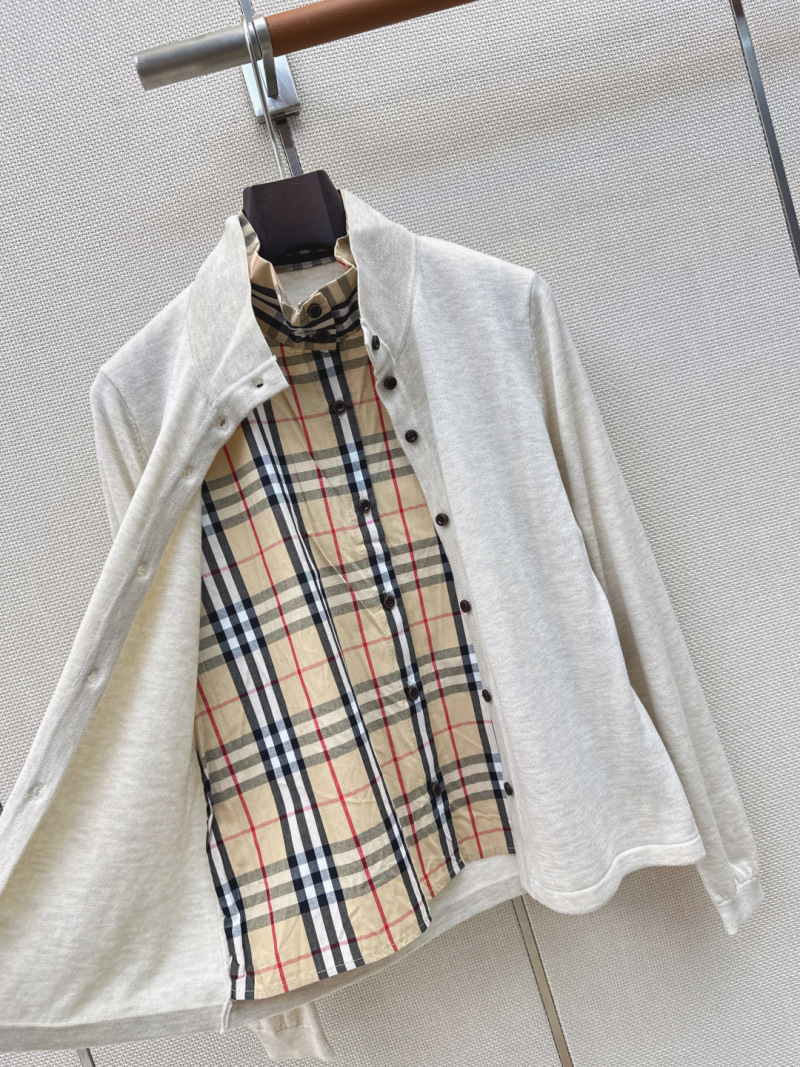 Джемпер с принтом в клетку Burberry