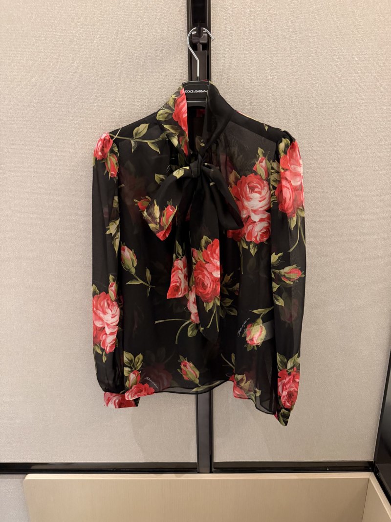 Повседневное платье с цветочным принтом Dolce & Gabbana