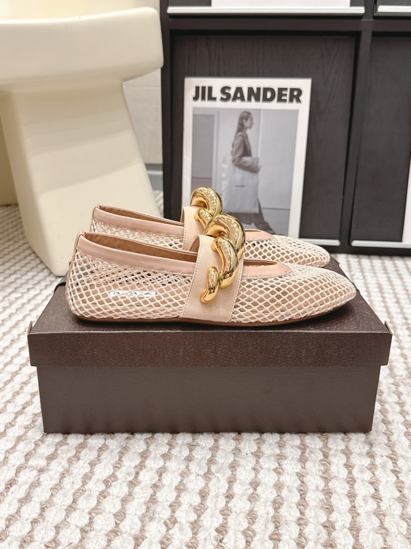 Женские туфли сетчатые с цепью Alaïa