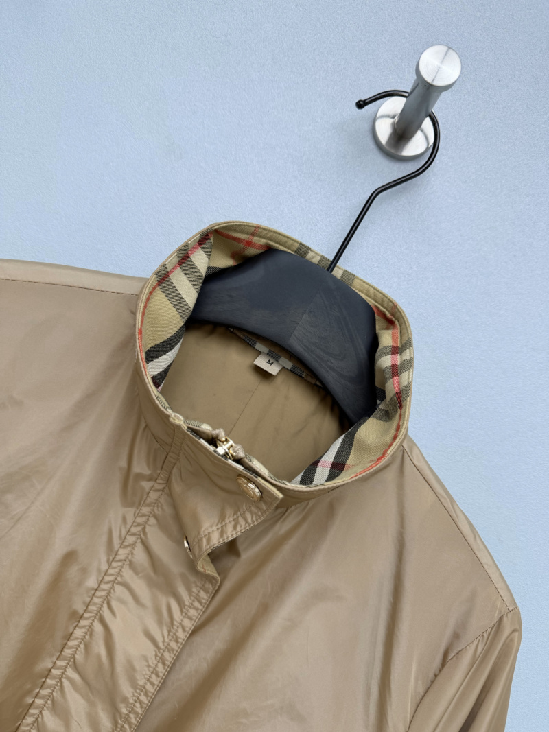 Кожаная куртка Burberry с воротником