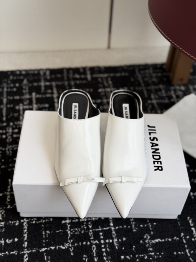 Мюли Jil Sander белые