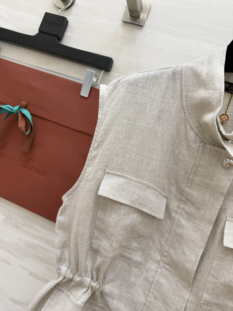Льняная жилетка Loro Piana
