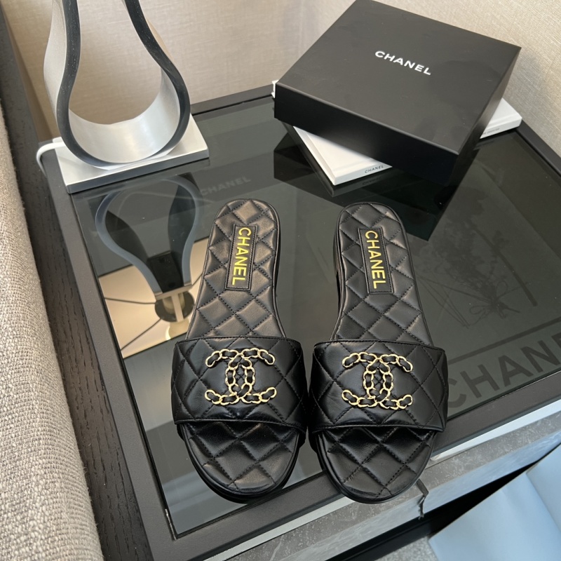 Шлепанцы CHANEL