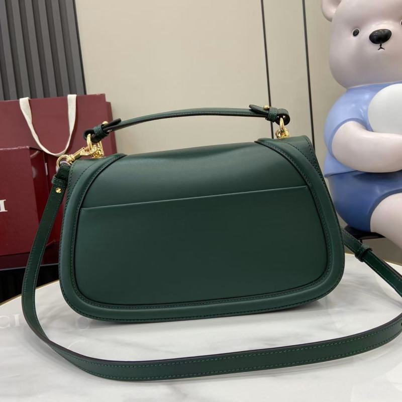 Сумка Gucci зеленая с логотипом