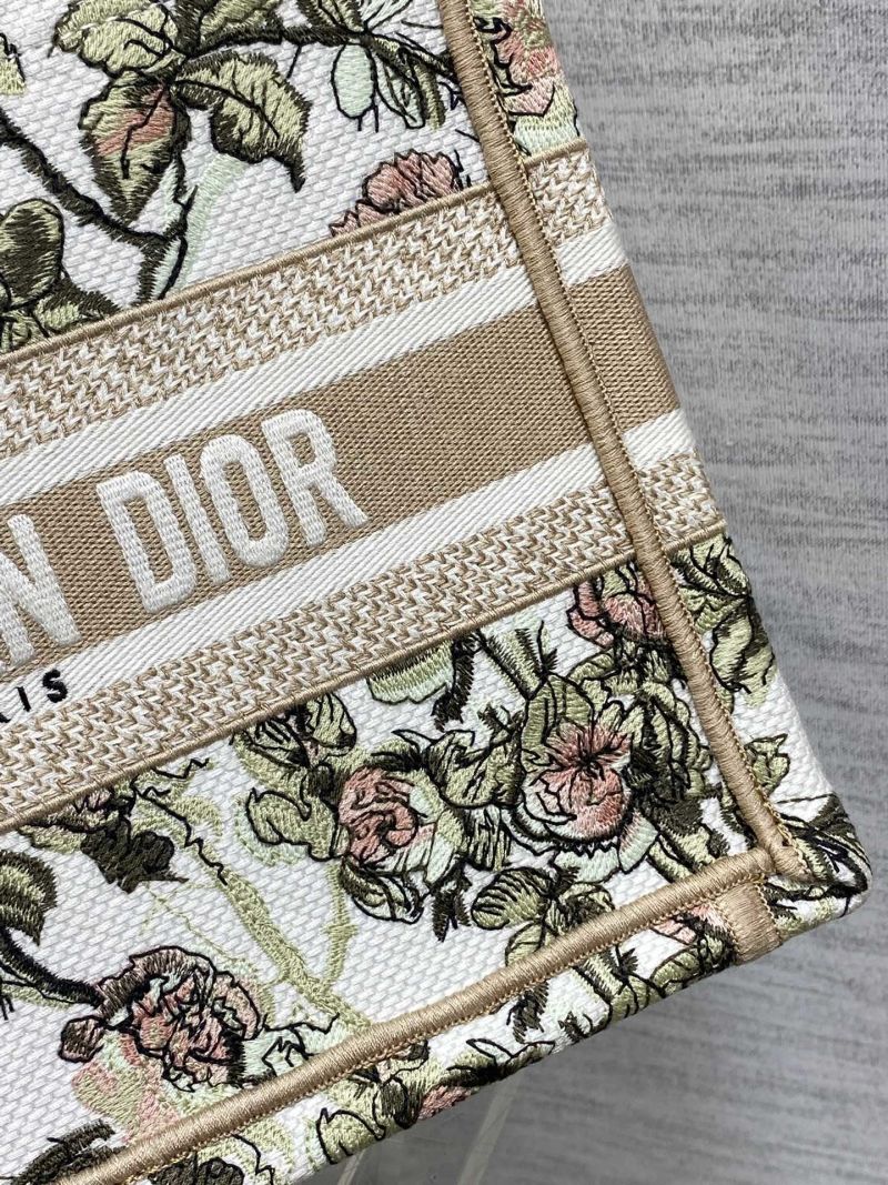 Сумка-тоут Christian Dior с цветочным принтом