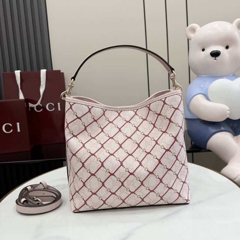 Сумка Gucci с принтом и ремнем