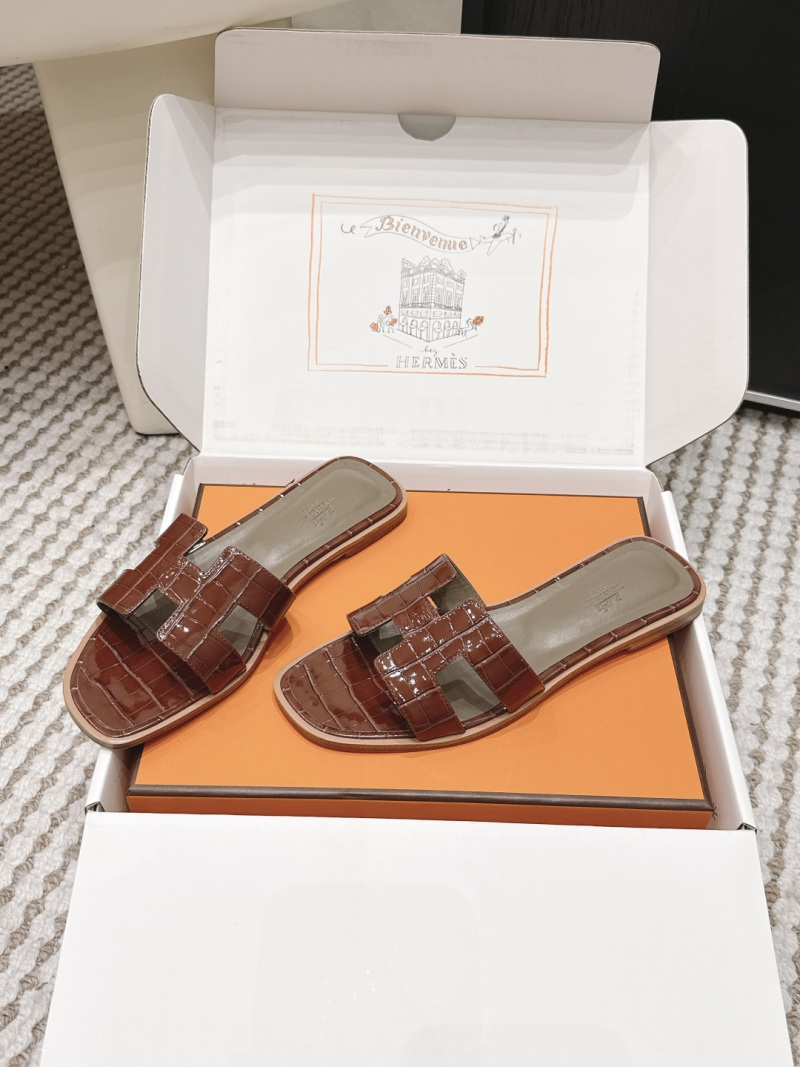 Женские открытые сандалии с H-ремешком Hermès