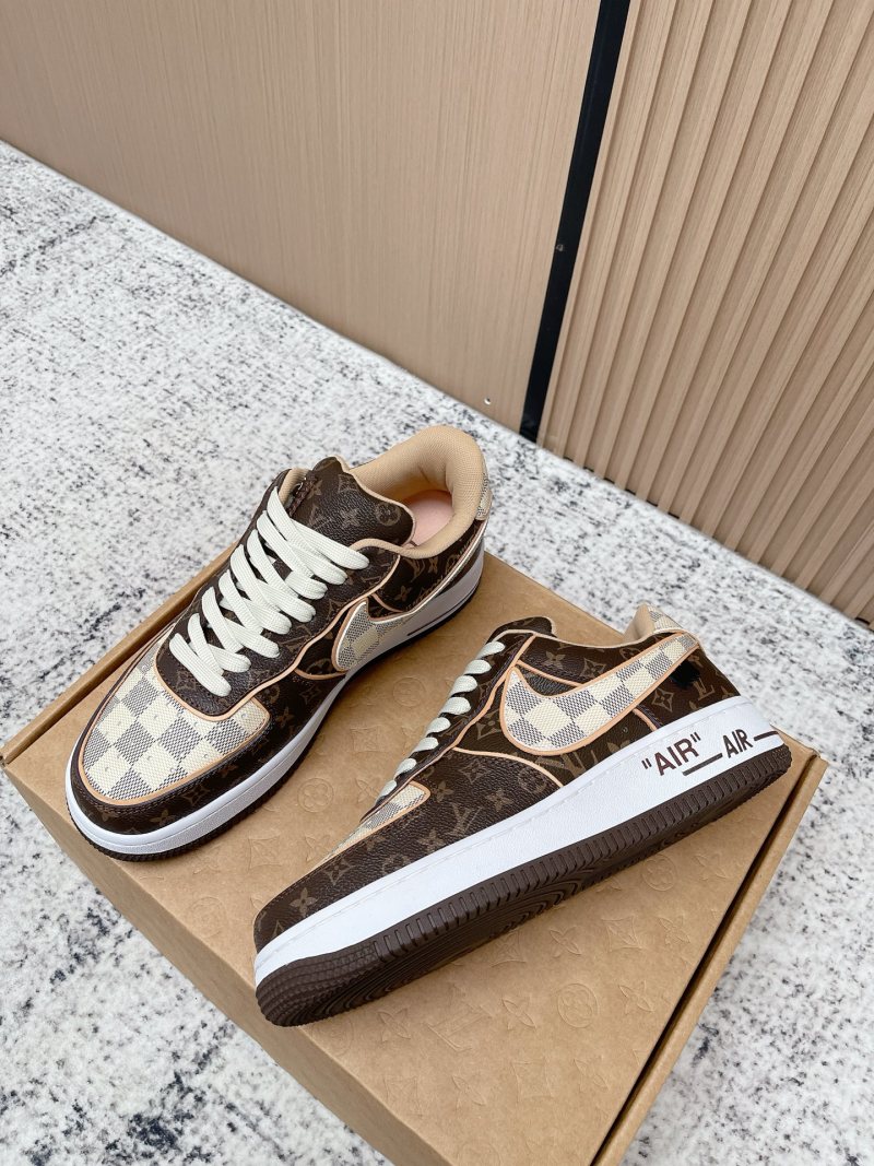 Кроссовки в стиле Луи Виттон с принтом Monogram Louis Vuitton