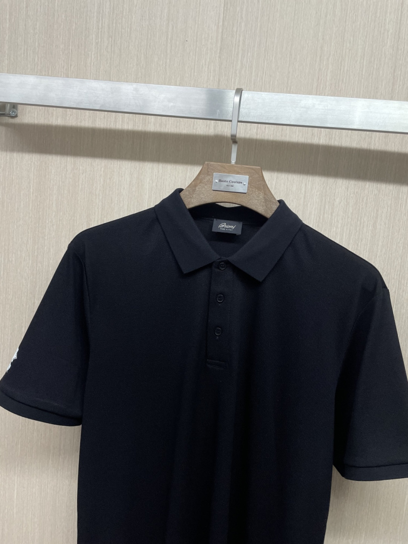 Мужская футболка-поло Brioni из хлопкового пике