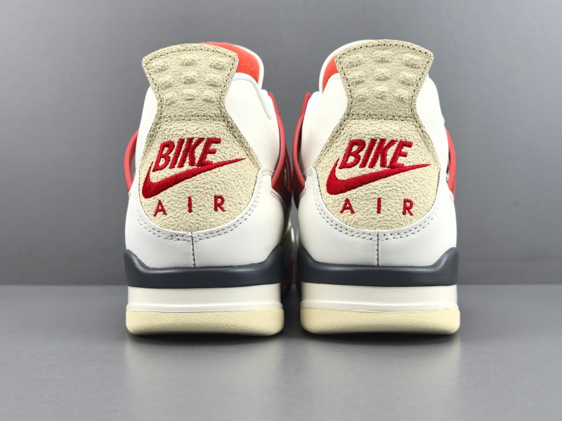 Кроссовки Nike Air Jordan 4 Nigel Sylvester Белый-Красный
