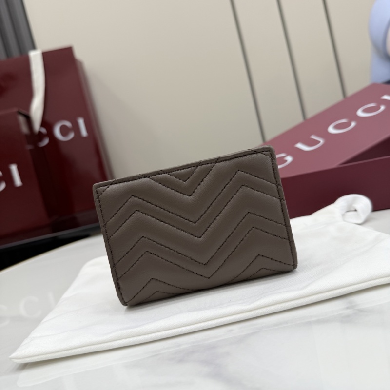 Кожаный кошелёк Gucci с логотипом GG