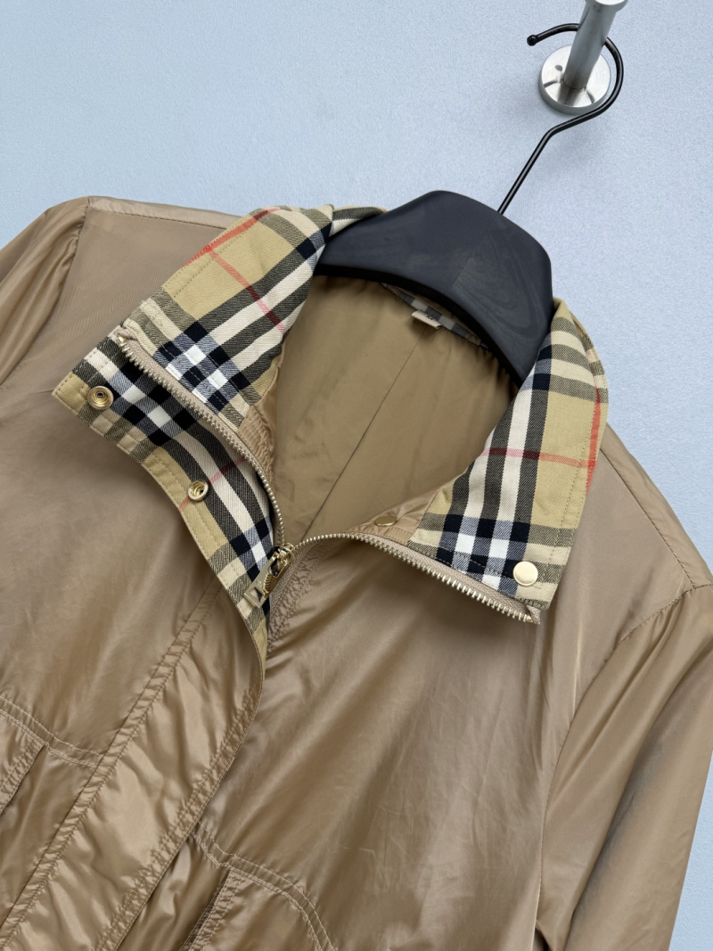 Кожаная куртка Burberry с воротником