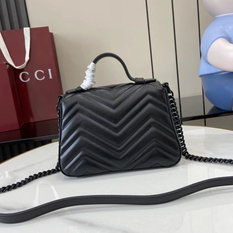 Сумка Gucci Black GG Marmont