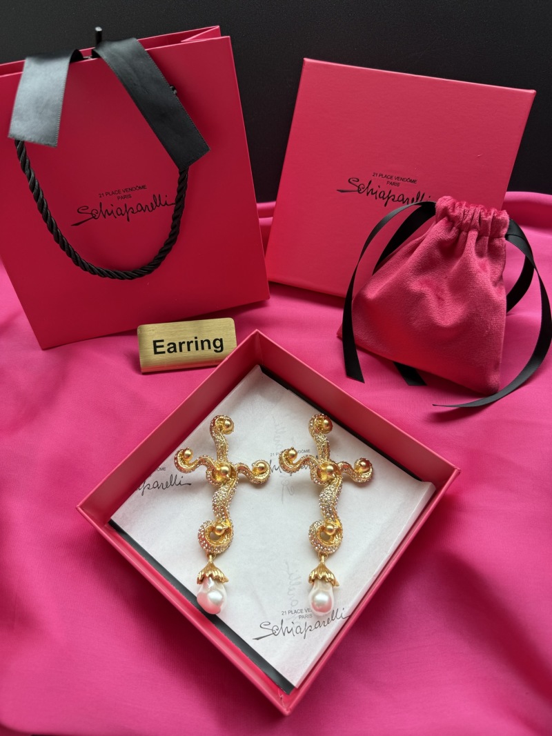 Серьги Schiaparelli