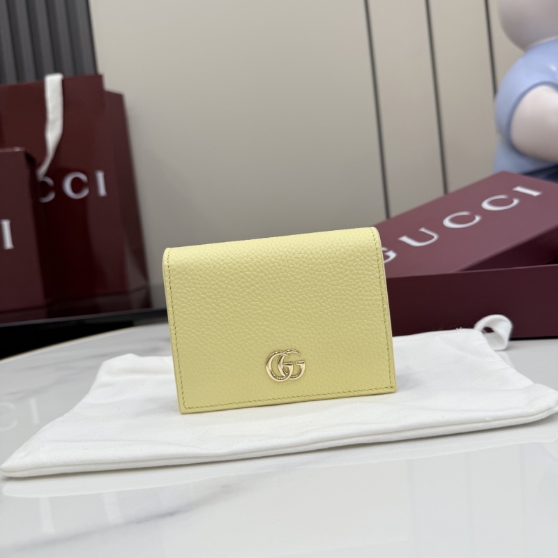 Портмоне Gucci желтое