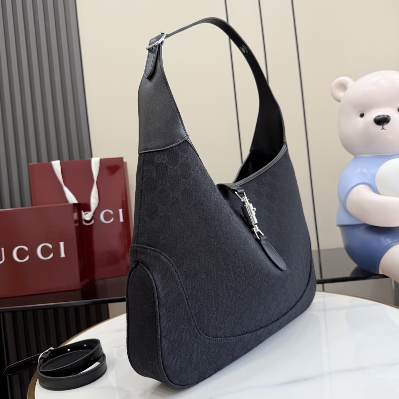 Сумка-хобо Gucci с принтом GG
