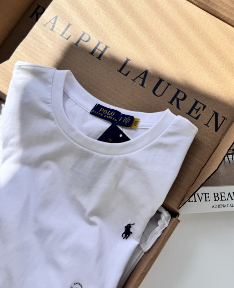 Футболка Polo Ralph Lauren женская белая