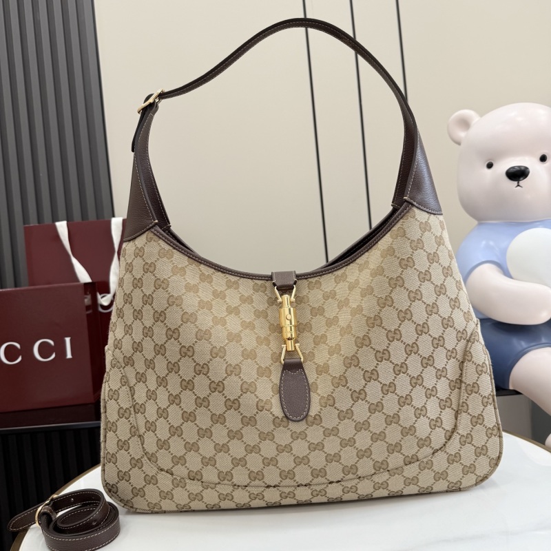 Сумка Gucci Hobo с принтом GG