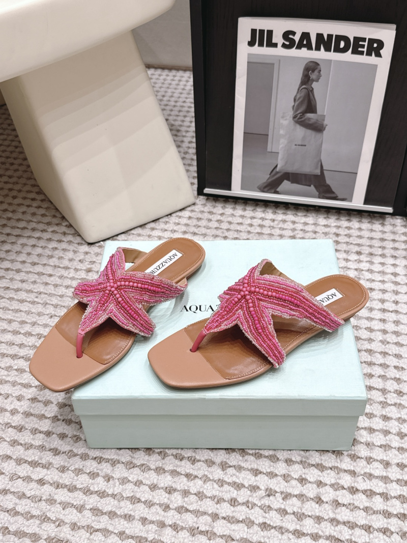Женские босоножки AQUAZZURA с декором в виде звезды
