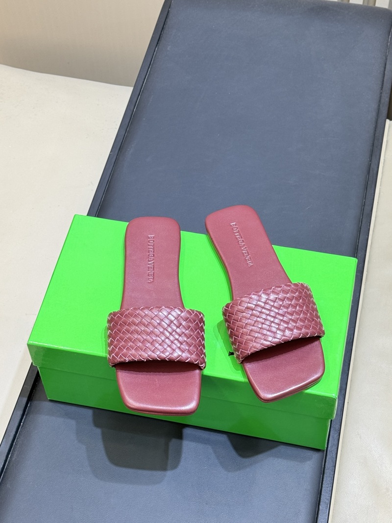 Босоножки женские кожаные плетеные Bottega Veneta