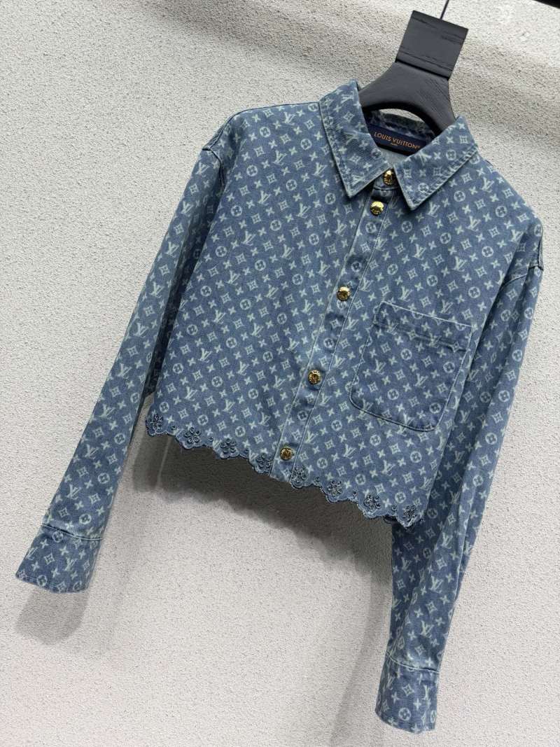 Рубашка с принтом Луи Витон Loro Piana