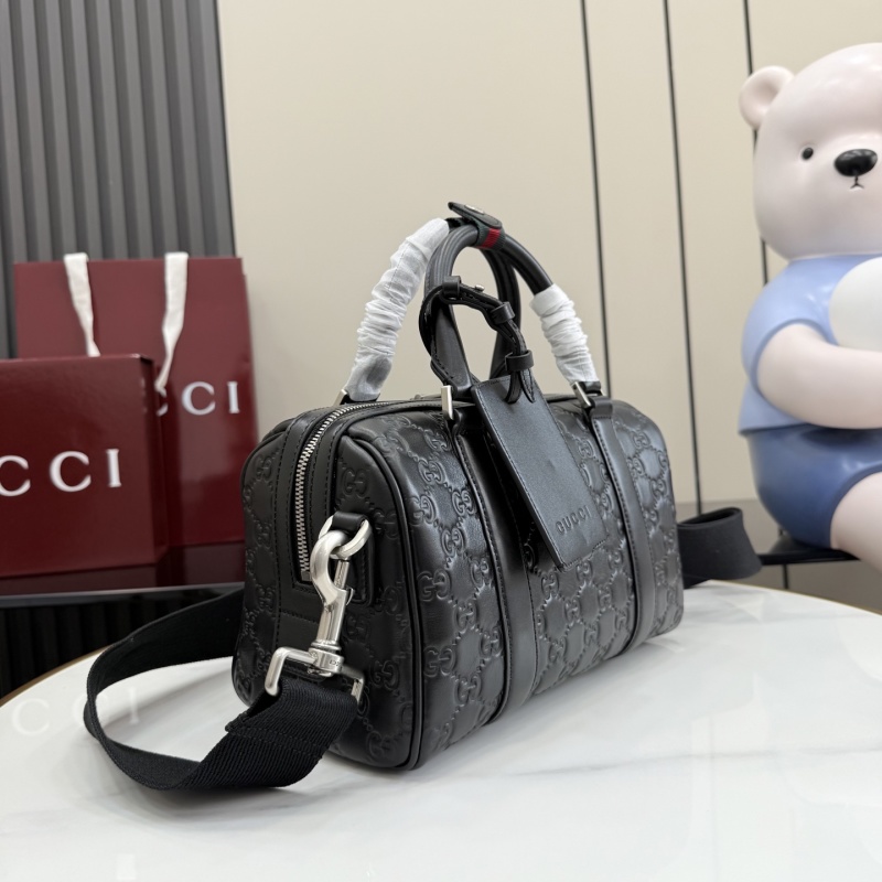 Сумка Gucci с монограммой и ремнем