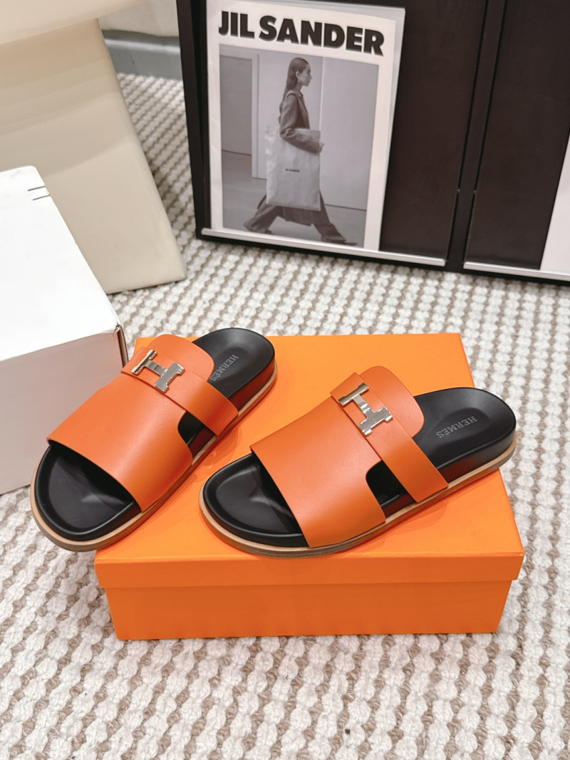 Женские шлёпанцы HERMÉS Oran Hermès