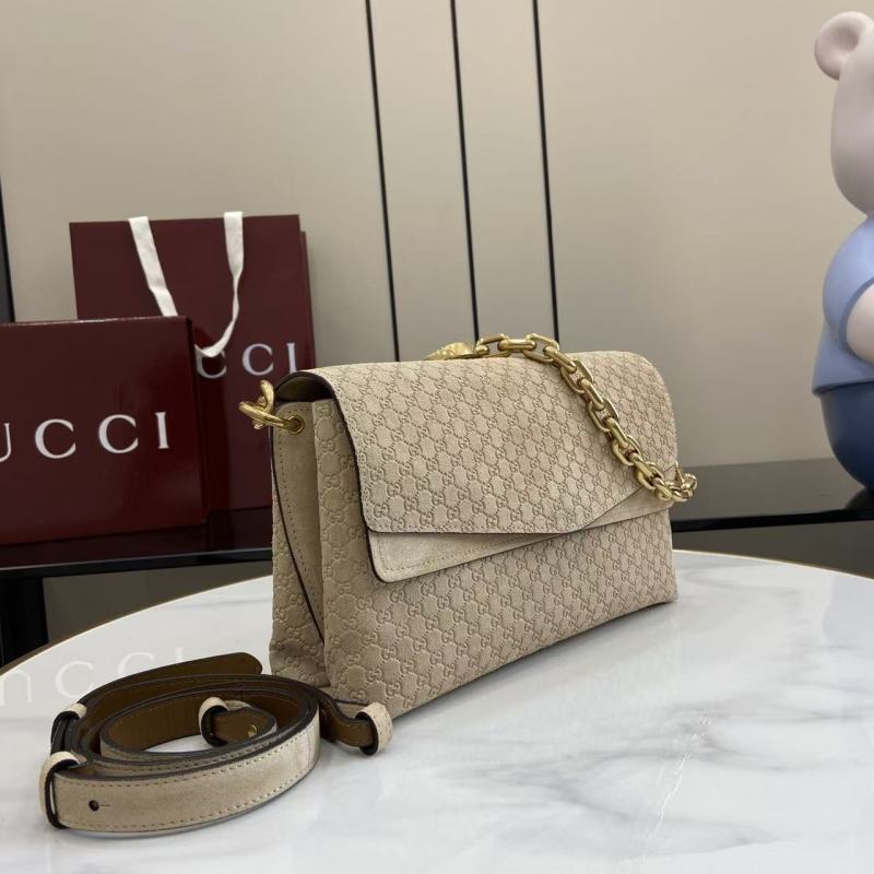 Сумка-клатч Gucci с цепочкой и ремнем