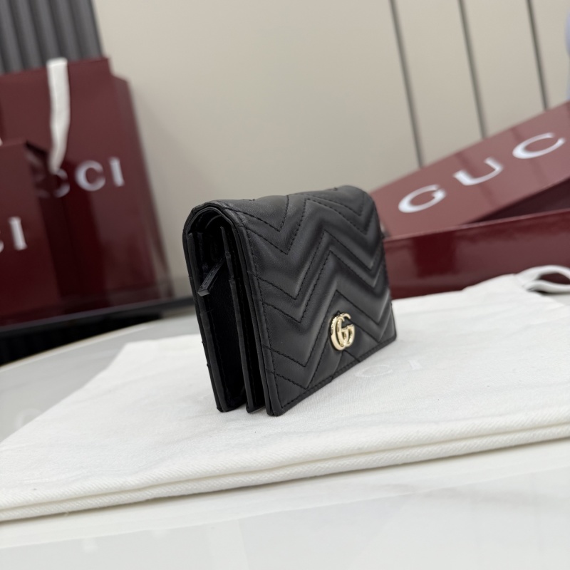 Портмоне Gucci Black GG Logo