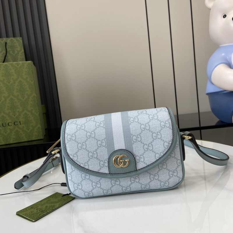 Сумка Gucci с монограммой и ремешком