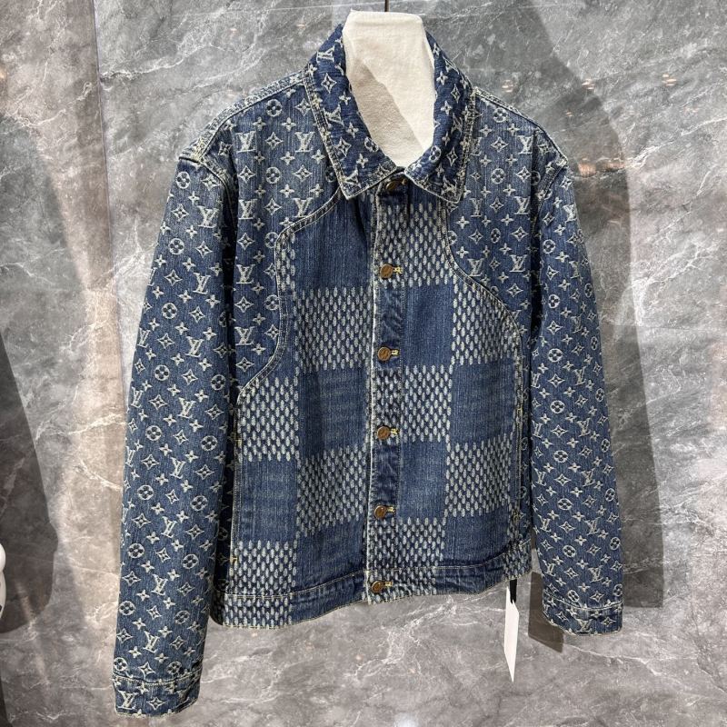 Джинсовая куртка Louis Vuitton с монограммой