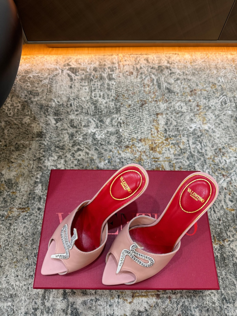 Мюли Valentino женские розовые Valentino Garavani