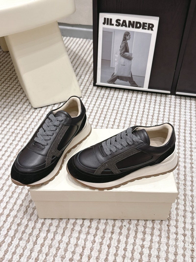 Черные кроссовки Brunello Cucinelli