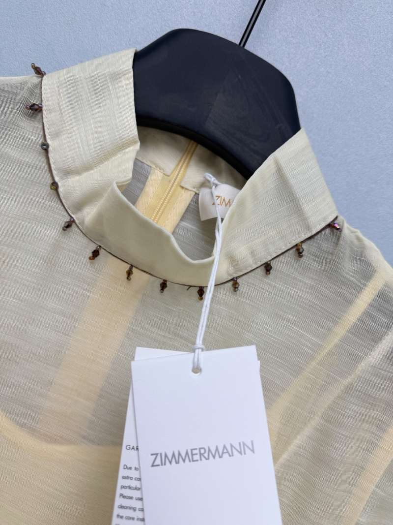 Повседневное платье с принтом птиц и цветов Zimmermann