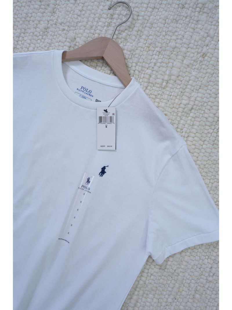 Белая футболка Ralph Lauren с логотипом