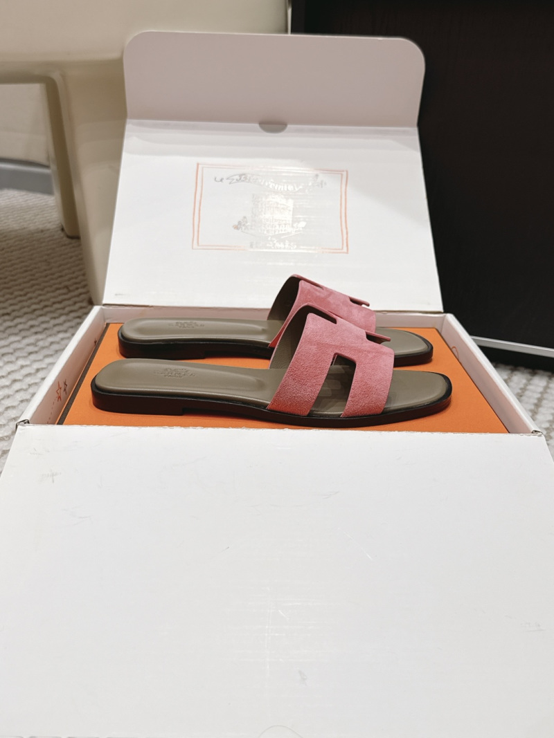 Женские шлёпанцы с ремешком H Hermès