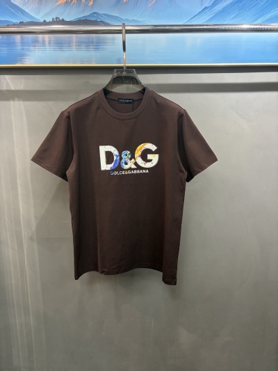 Футболка мужская с принтом D&G