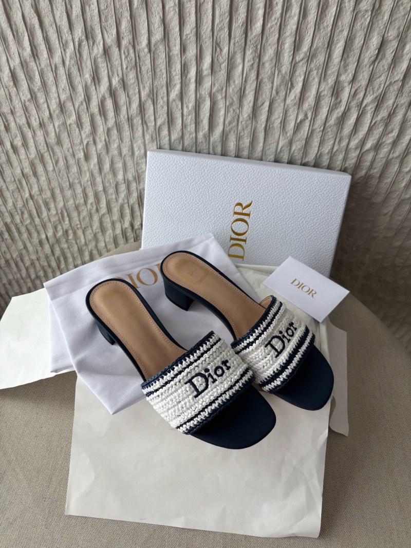 Сандалии женские вязаные Dior